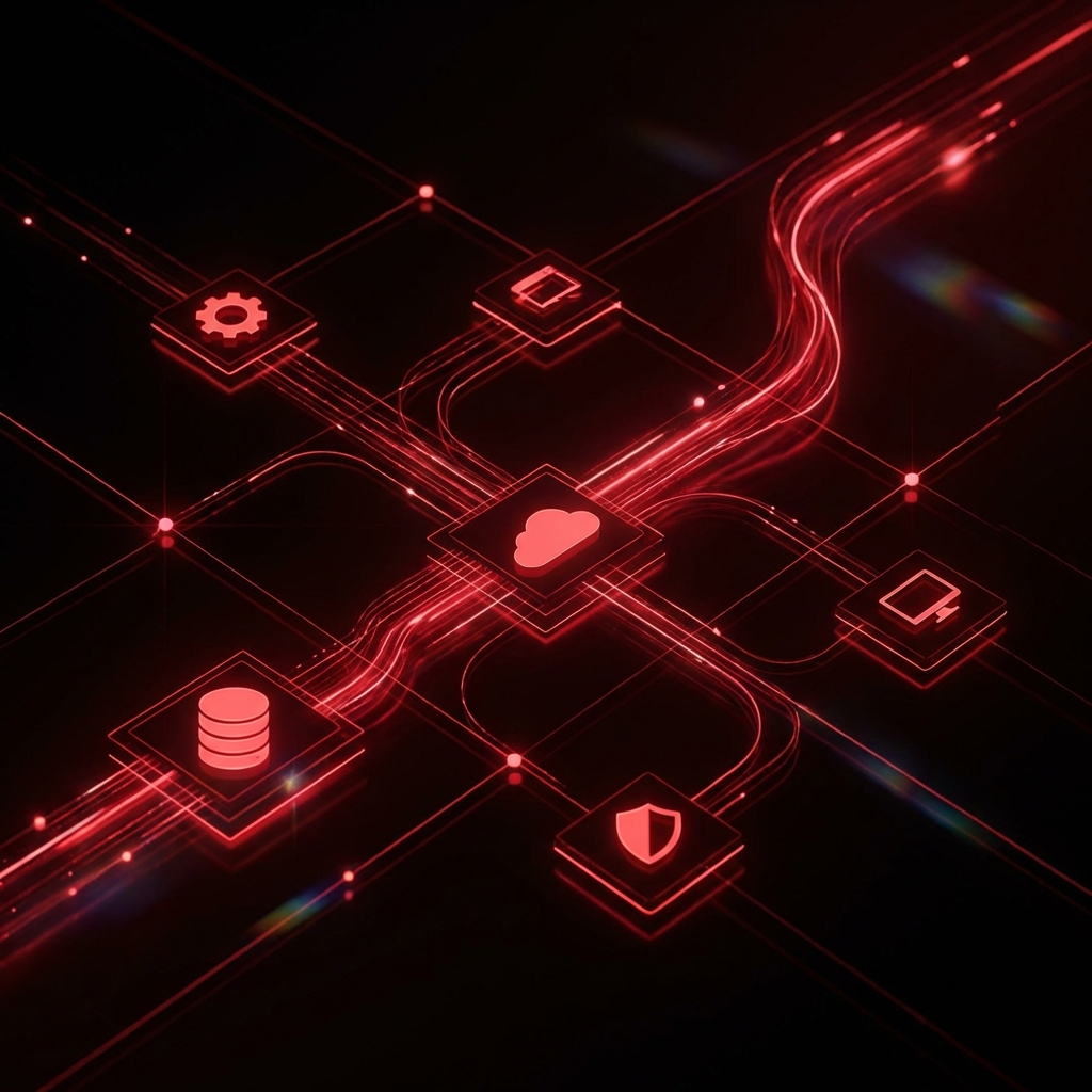 Digital Network Background